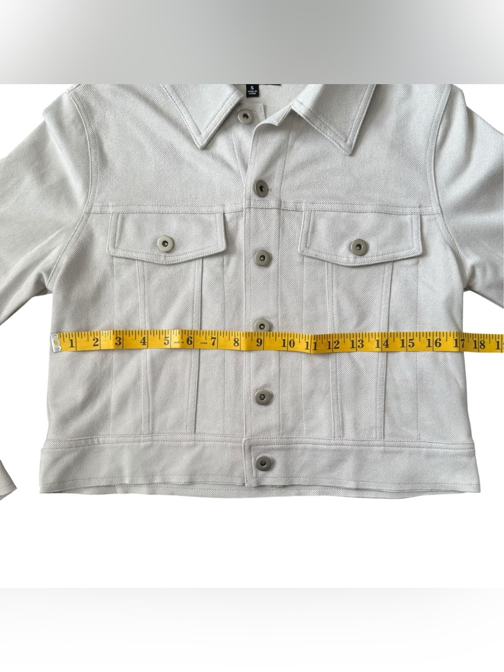 Suede Cropped Jacket - Picture 3 of 6